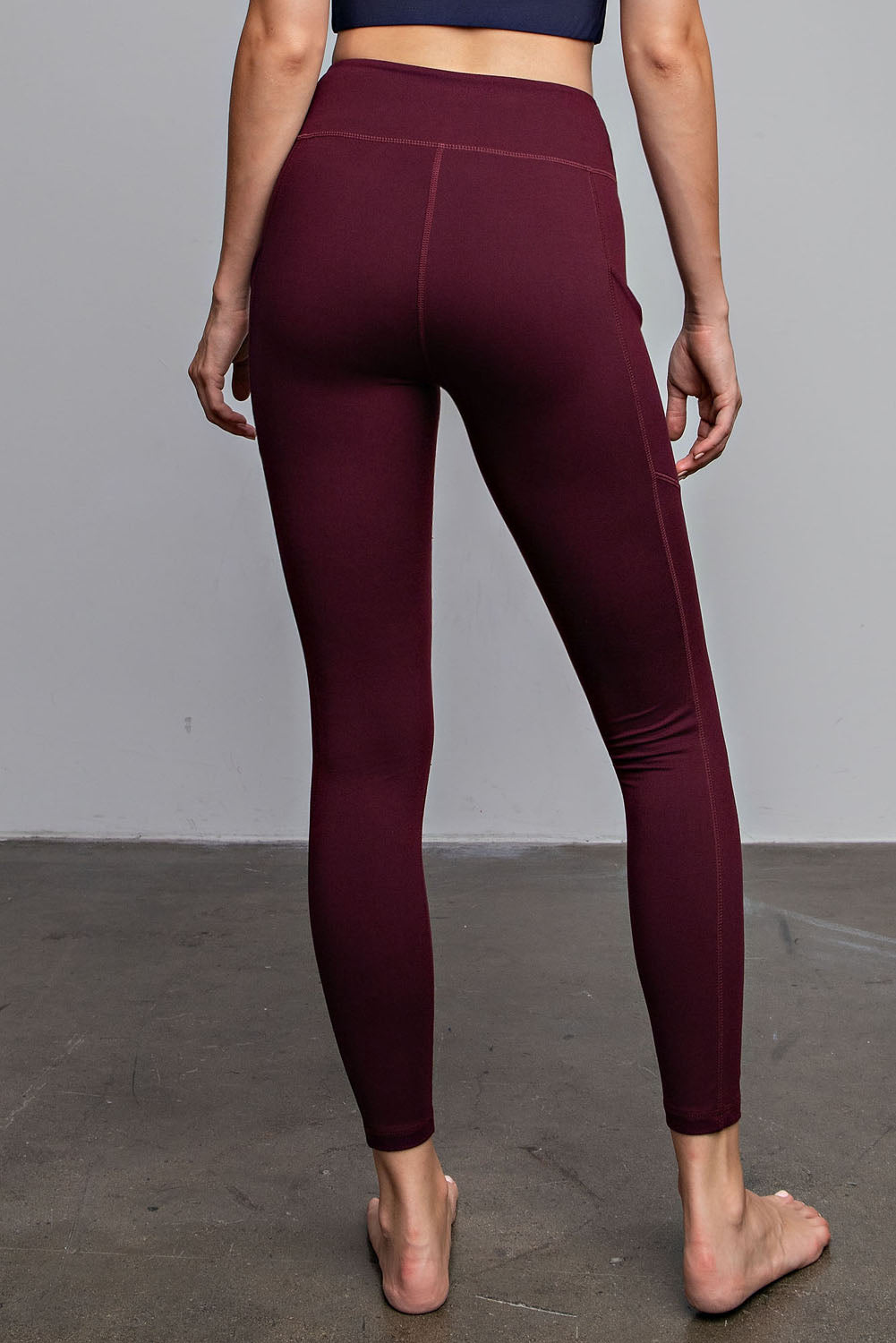 Burgundy - Butter Soft Leggings