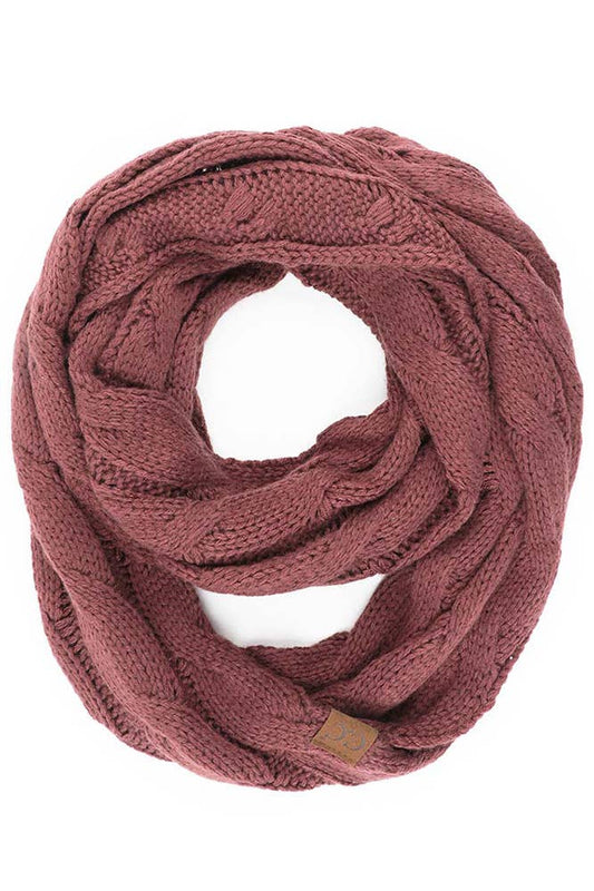 C.C Knitted Scarf
