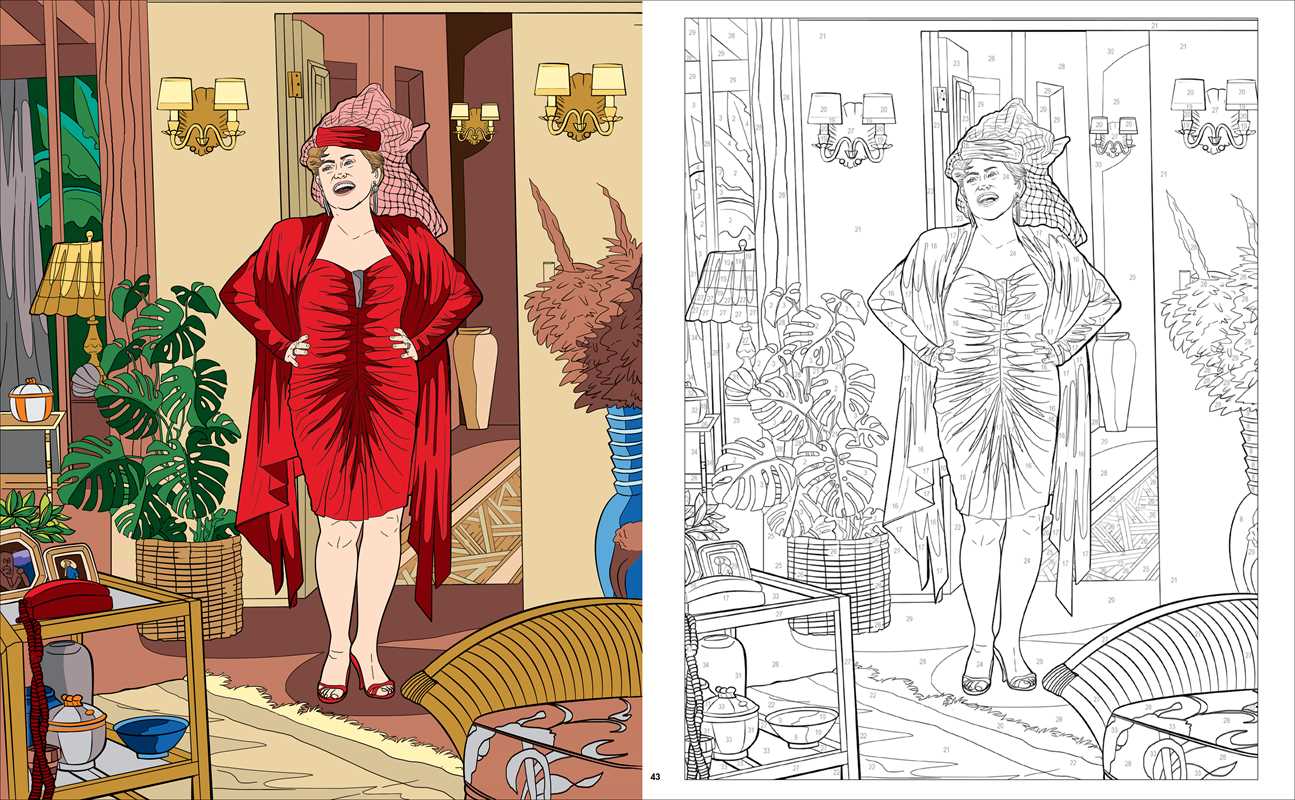 Golden Girls Color-by-Number
