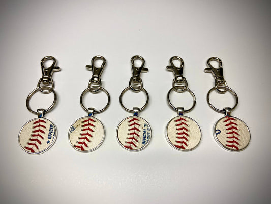 Baseball Seam Keychain