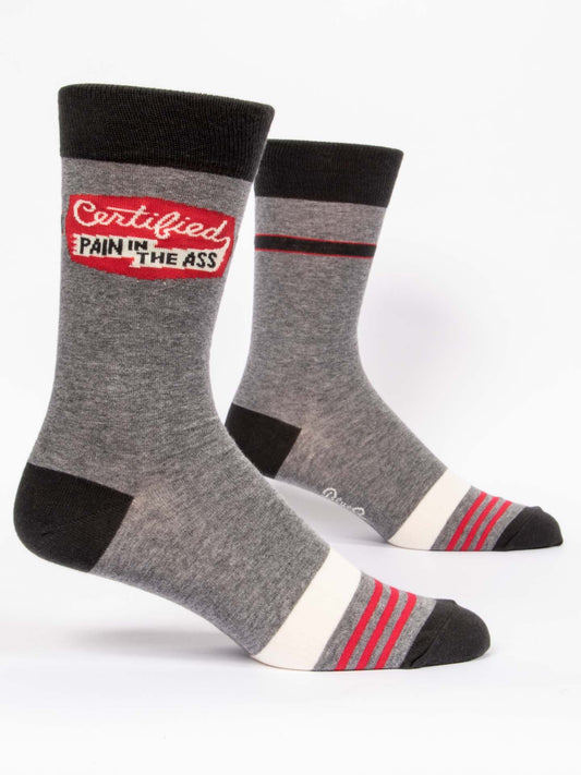 Certified Pain in the Ass - Unisex Crew Socks