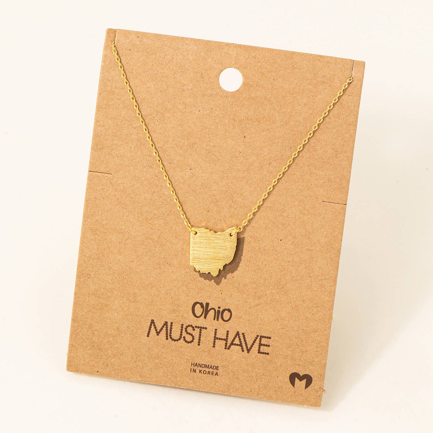 Ohio State Pendant Necklace