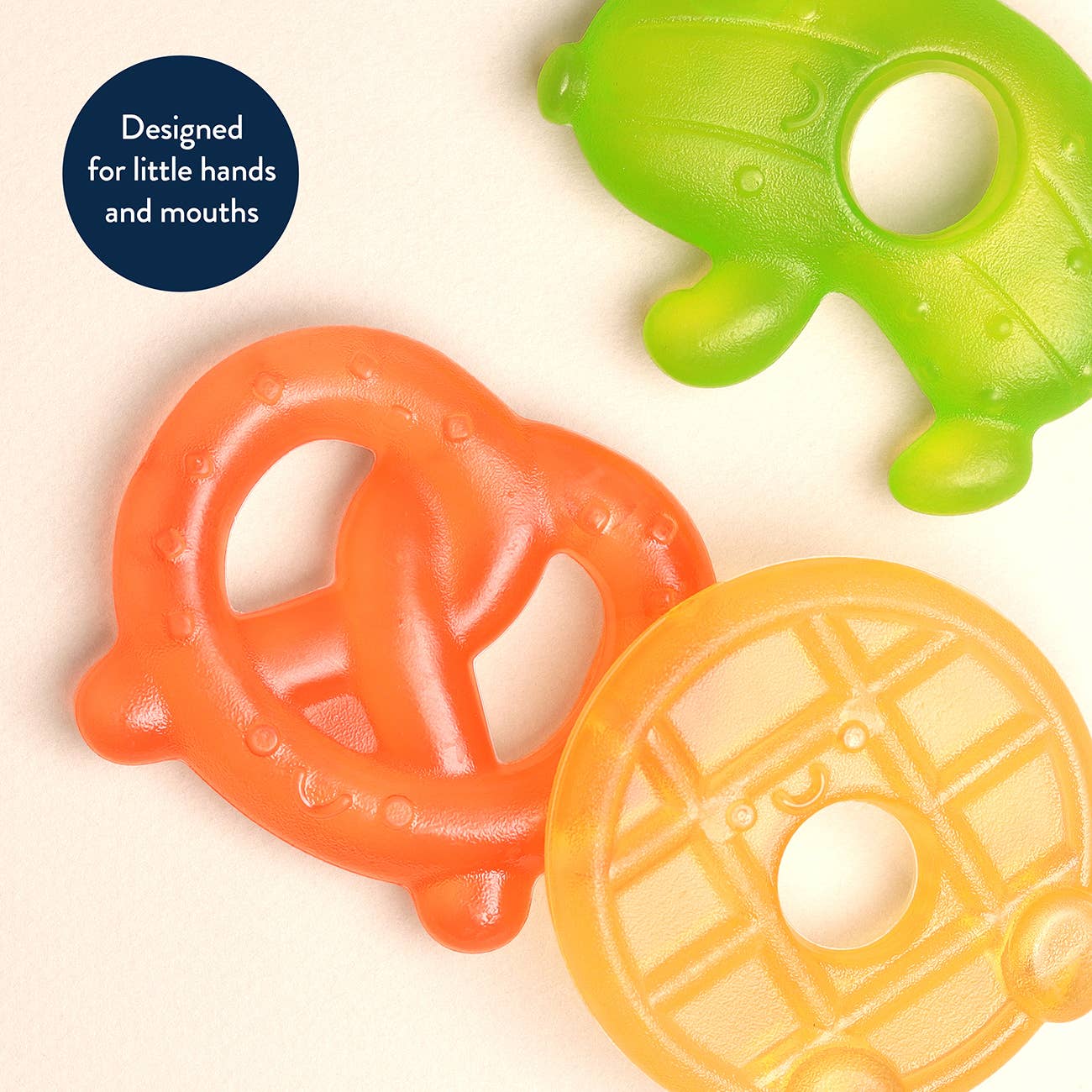 SeaSide Cutie Coolers™ Water Filled Teethers (3-pack)