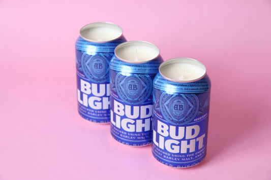 Bud Light Candle