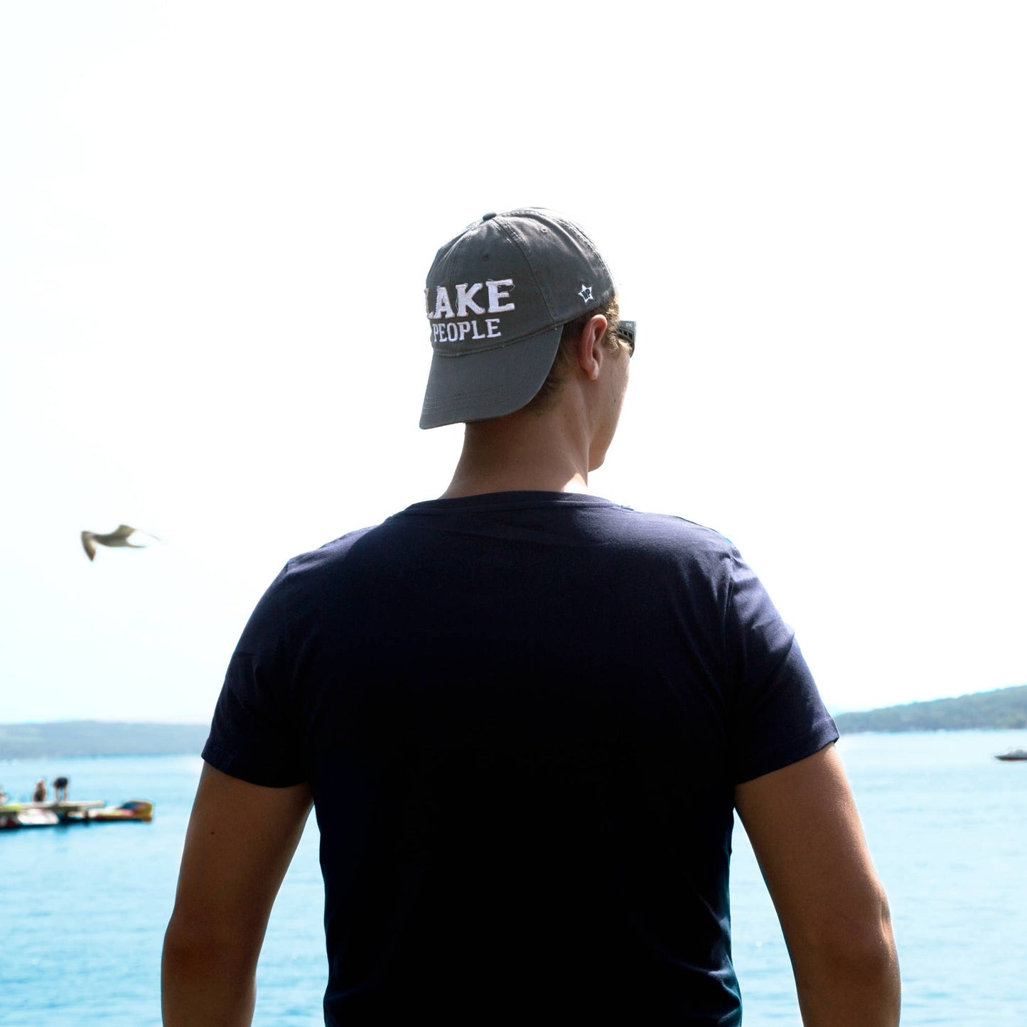 Lake People - GREY Adjustable Hat