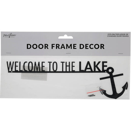 Lake - Metal Door Topper