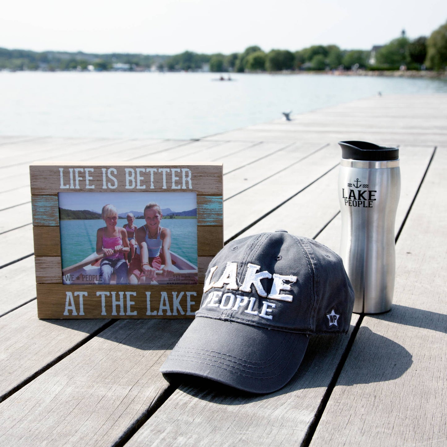 Lake People - GREY Adjustable Hat