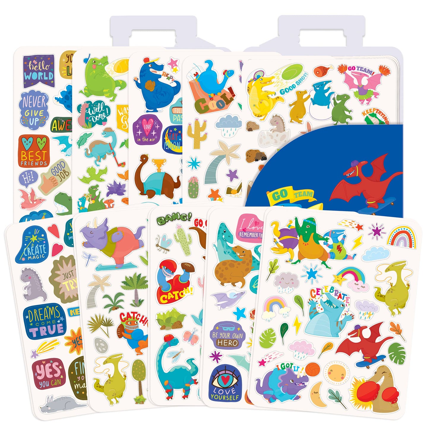 500+ Stickers On-the-Go - Dinosaur World