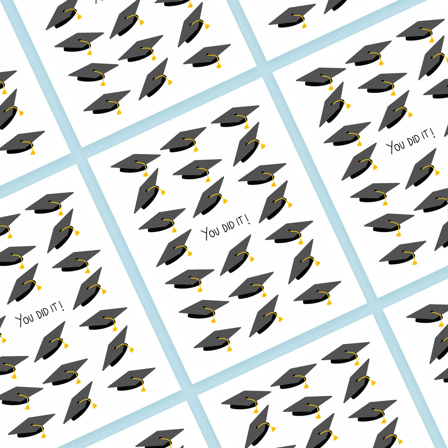 You Did It Graduation Greeting Card