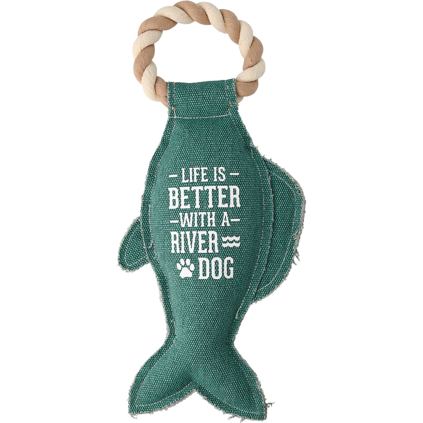 River Dog - Canvas Dog Toy