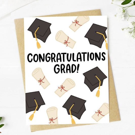Congratulations Grad - Greeting Card