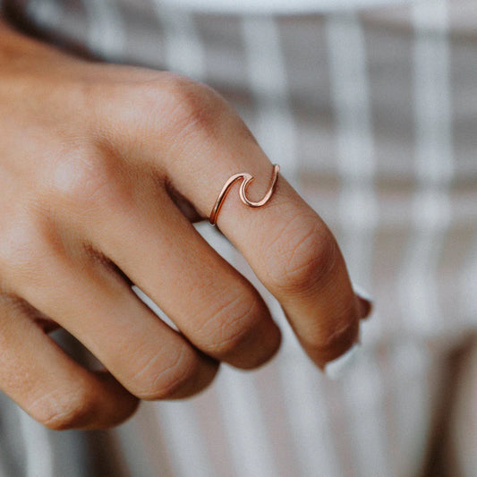 WAVE RING - ROSE GOLD