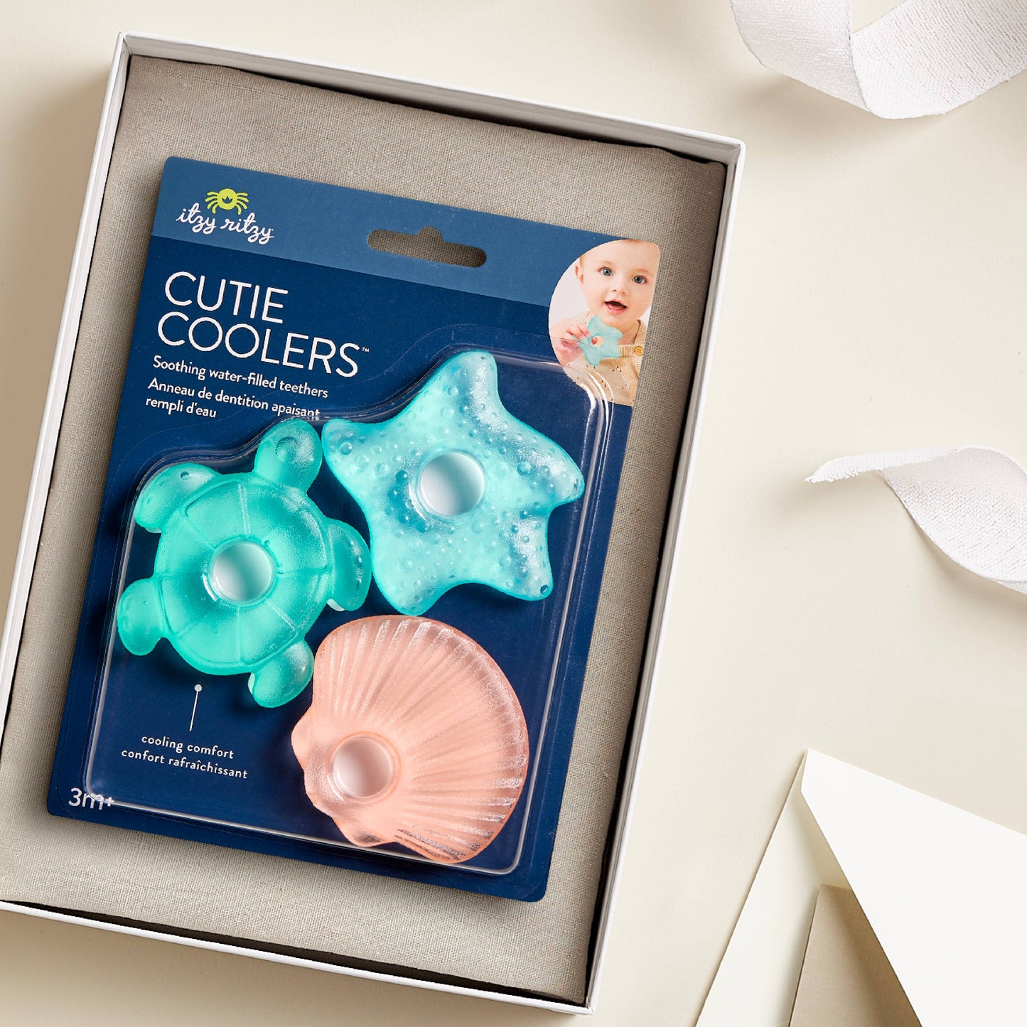 SeaSide Cutie Coolers™ Water Filled Teethers (3-pack)
