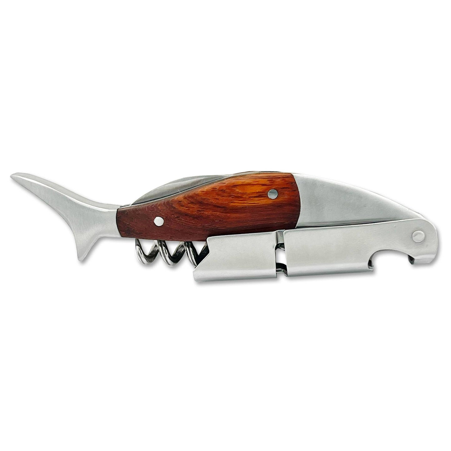 The Shark Corkscrew + Wine Key
