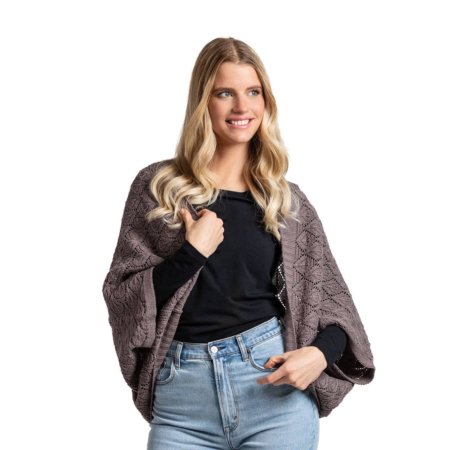 Lavender Convertible Shrug