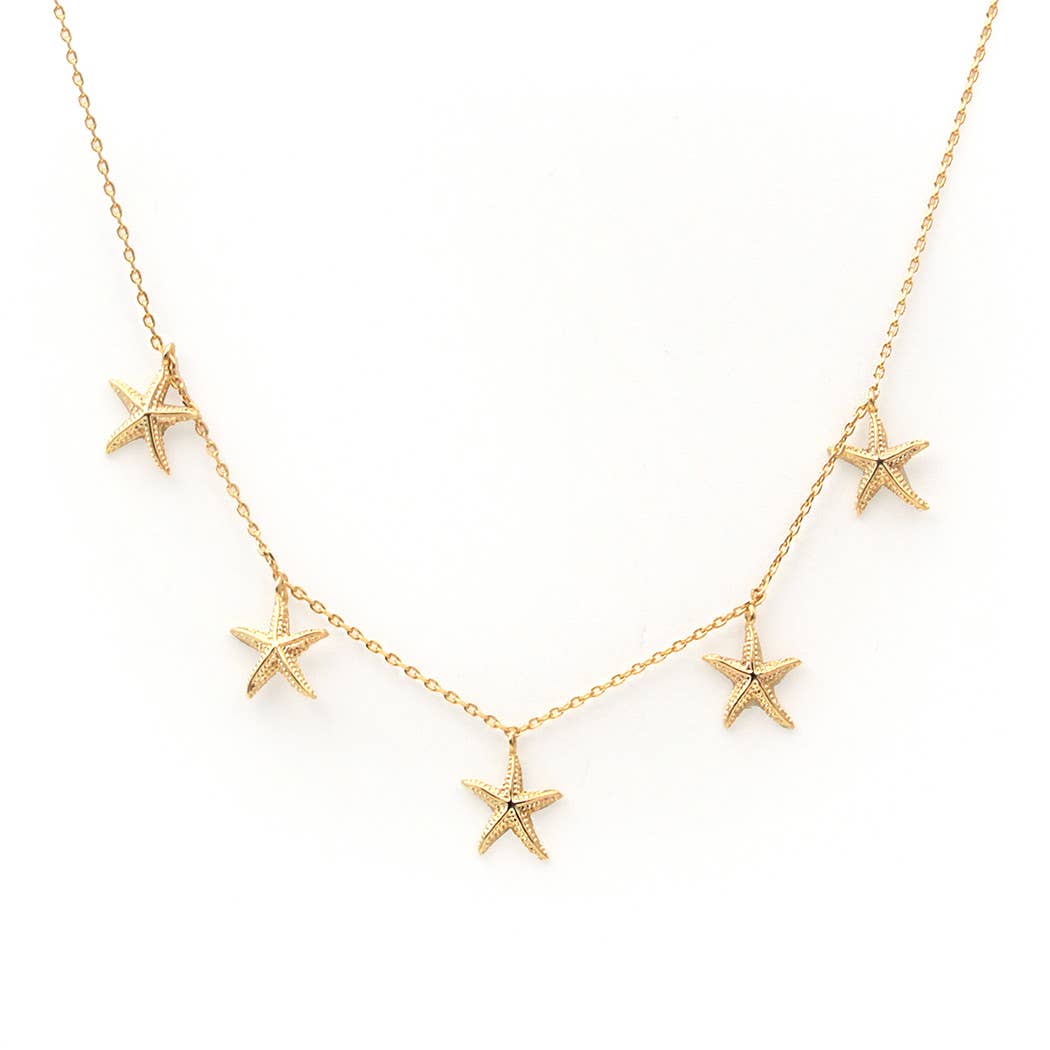 Starfish Charm Necklace