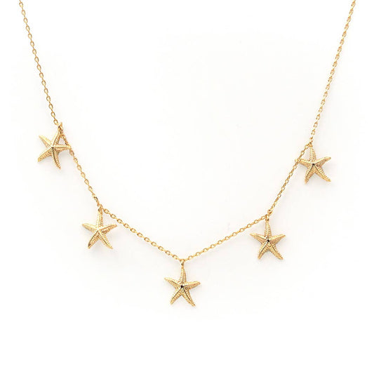 Starfish Charm Necklace