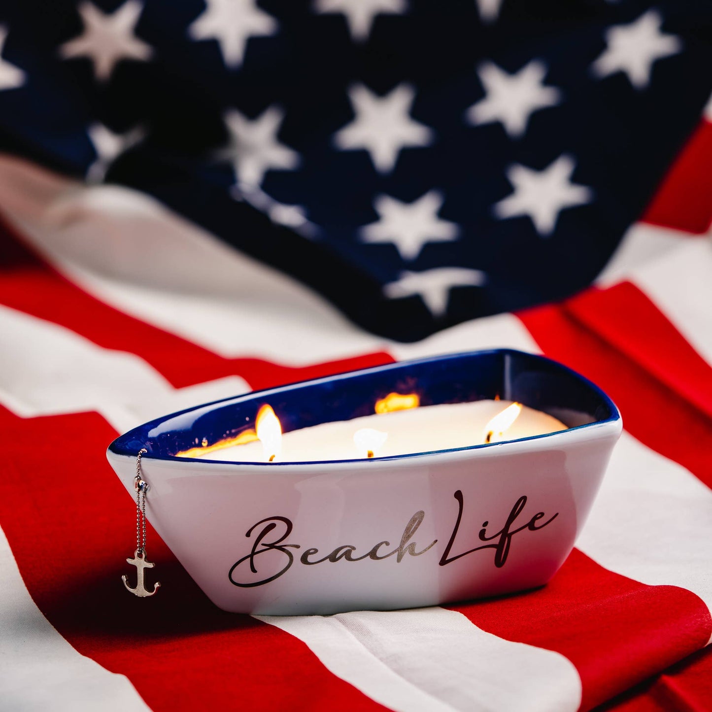 Beach Life - Fresh Linen 100% Soy Wax Candle