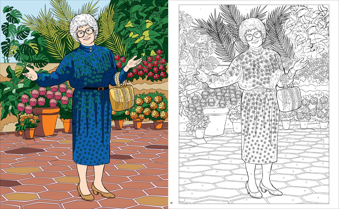 Golden Girls Color-by-Number
