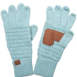 C.C Knitted Touch Screen Gloves