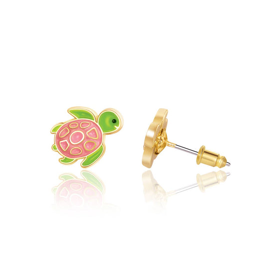 Turtle-y Awesome - Stud Earrings