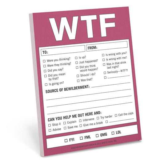 WTF Nifty Note Pad