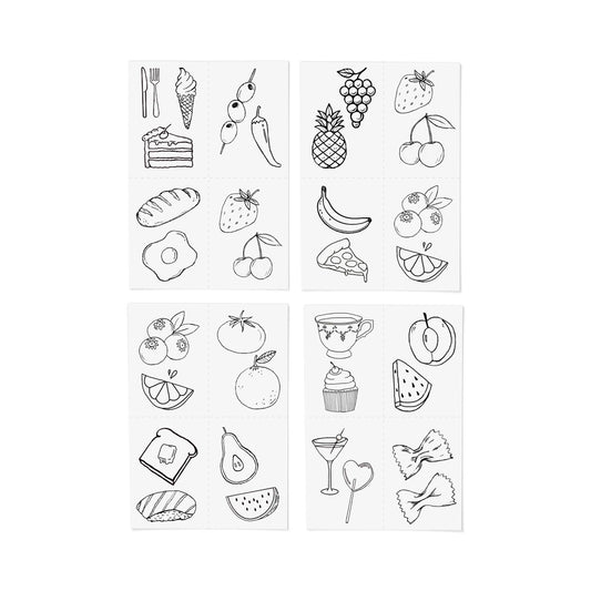 Picnic Temporary Tattoo Pack