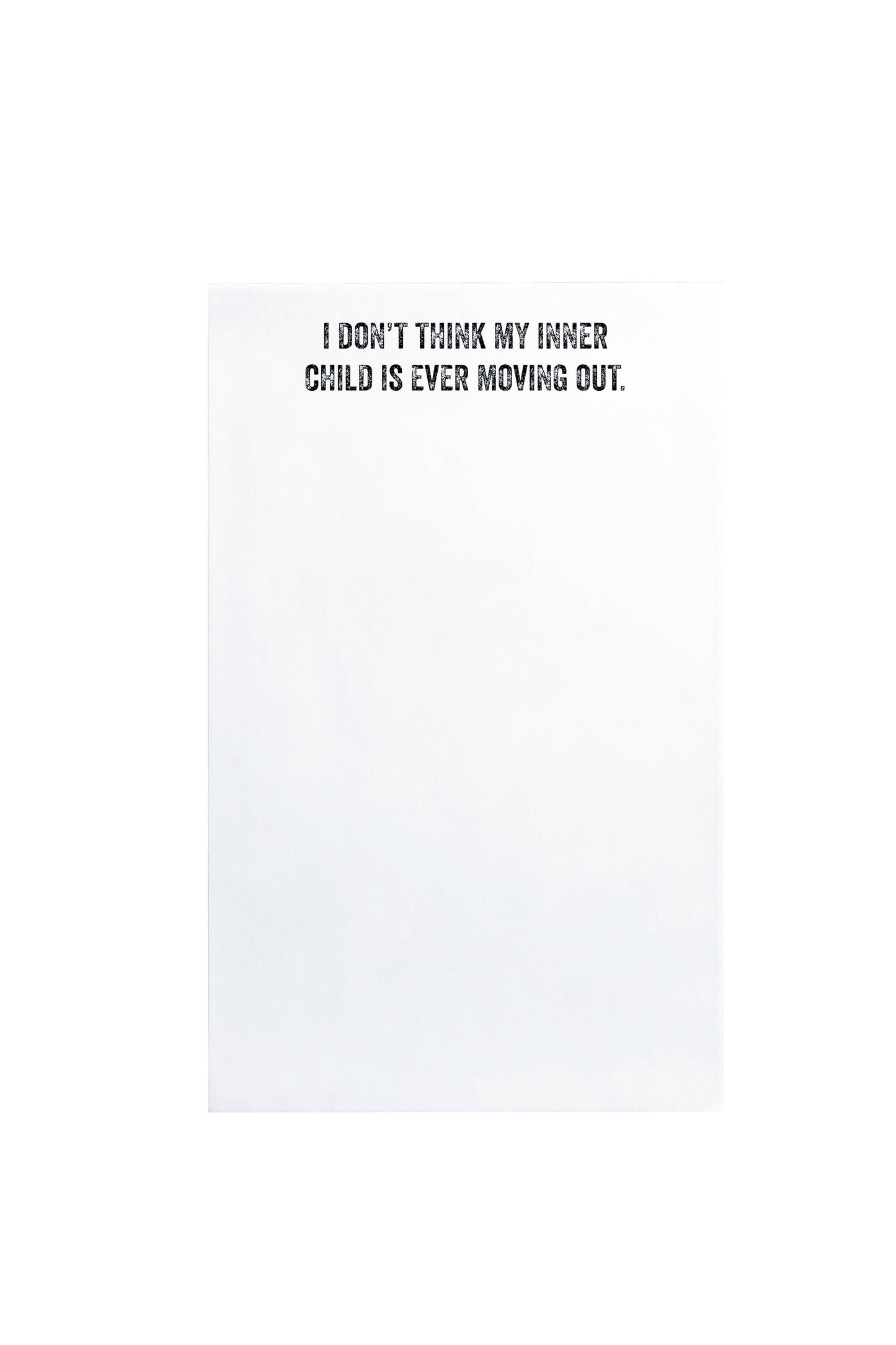 I Don't Think Notepad