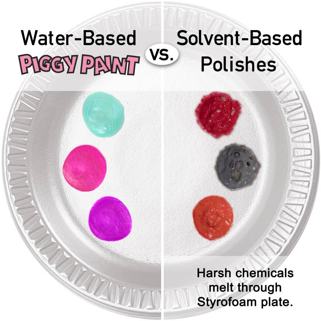 Rainbow Non-Toxic Kids Nail Polish - Set of 4