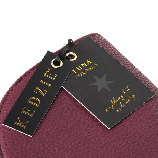 Kedzie - Luna Crossbody - Oxblood