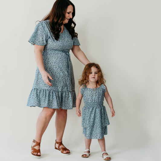 Ditsy Floral Mommy & Me Dress- Child