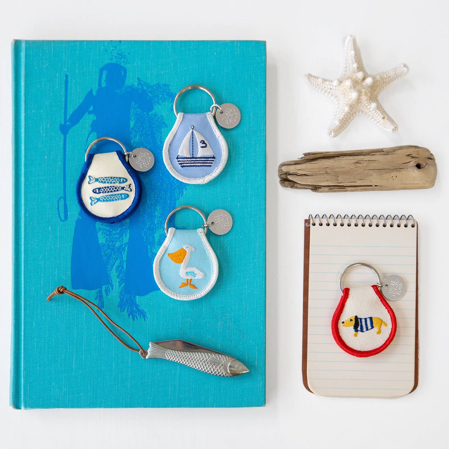 Coastal Cruise - Patch Keychain