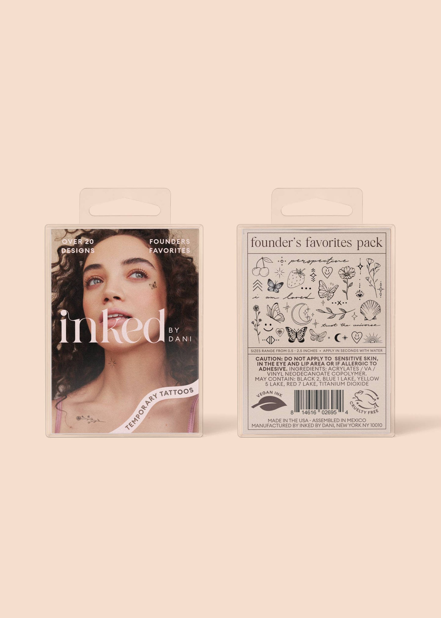 Founders Favorites Temporary Tattoo Pack