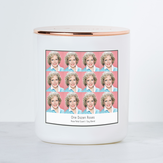 One Dozen Roses - Golden Girls- Soy Candle