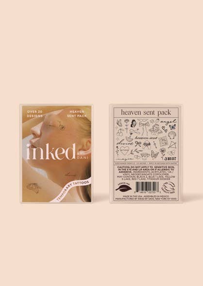 Heaven Sent Temporary Tattoo Pack