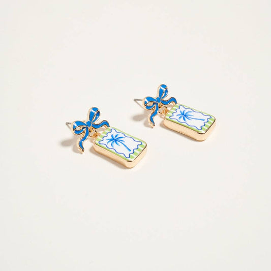 Palm Tree - Coastal Beach Earrings
