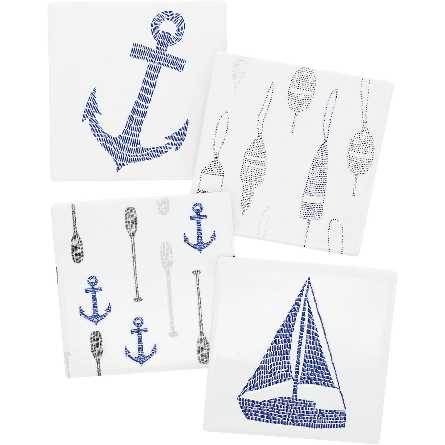 Lake - 4" Ceramic Coasters (Set of 4)