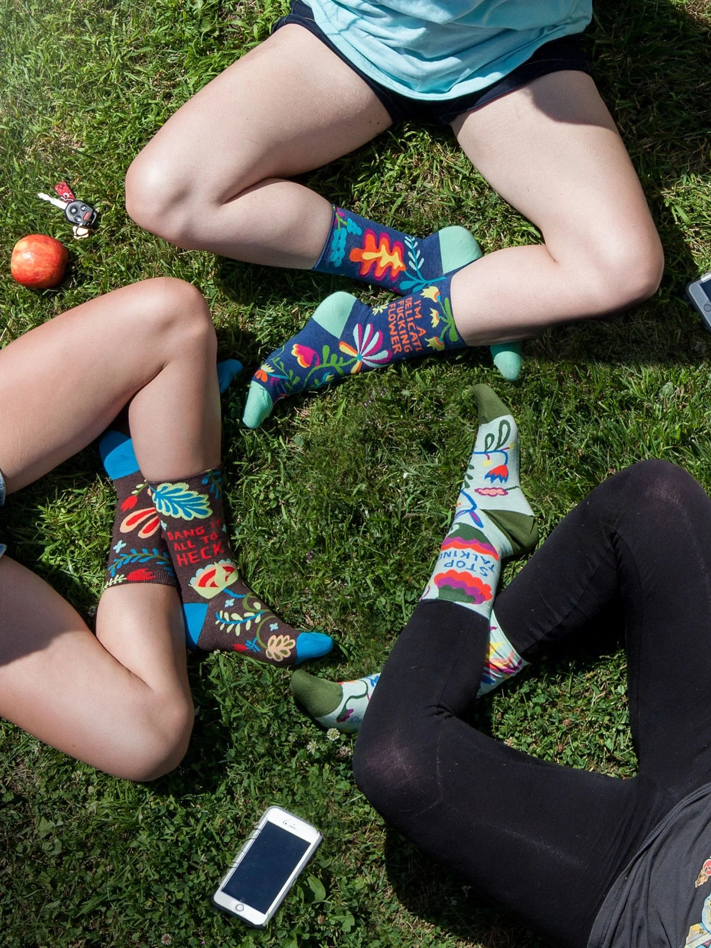 I'm a Delicate Fucking Flower Crew Socks