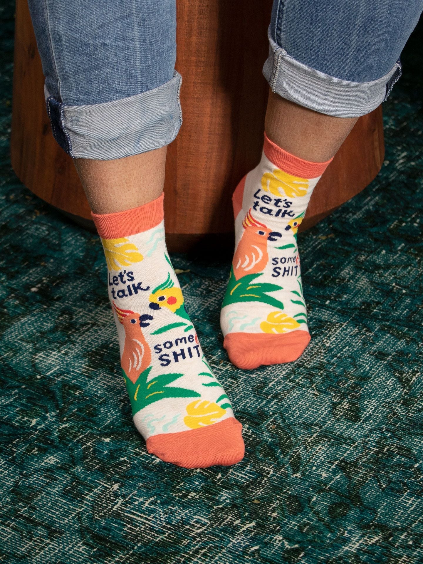 Let's Talk Some Shit Ankle Socks