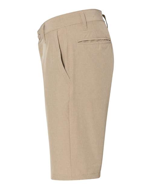 Khaki Hybrid Stretch Shorts