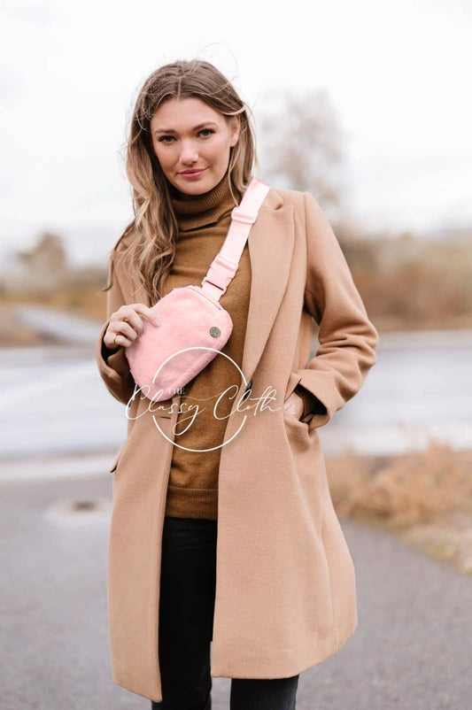 Blush SHERPA Sling Bag