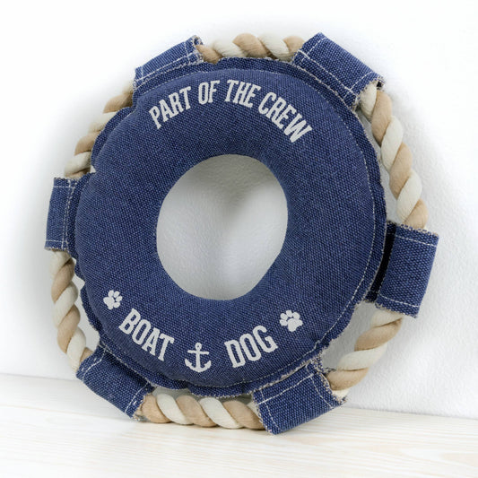 Boat Dog - Dog Toy on Rope