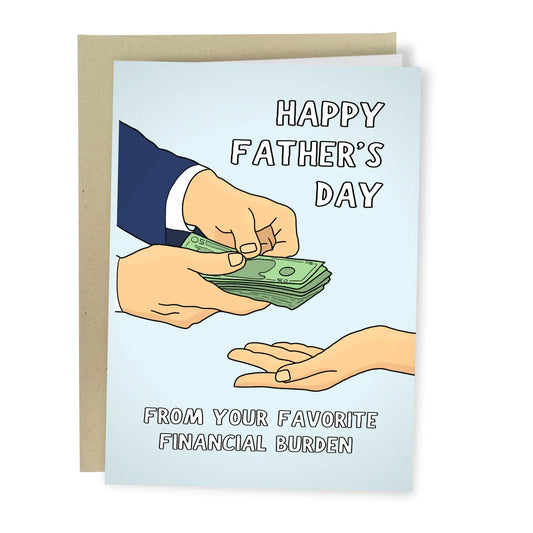 Favorite Financial Burden Card