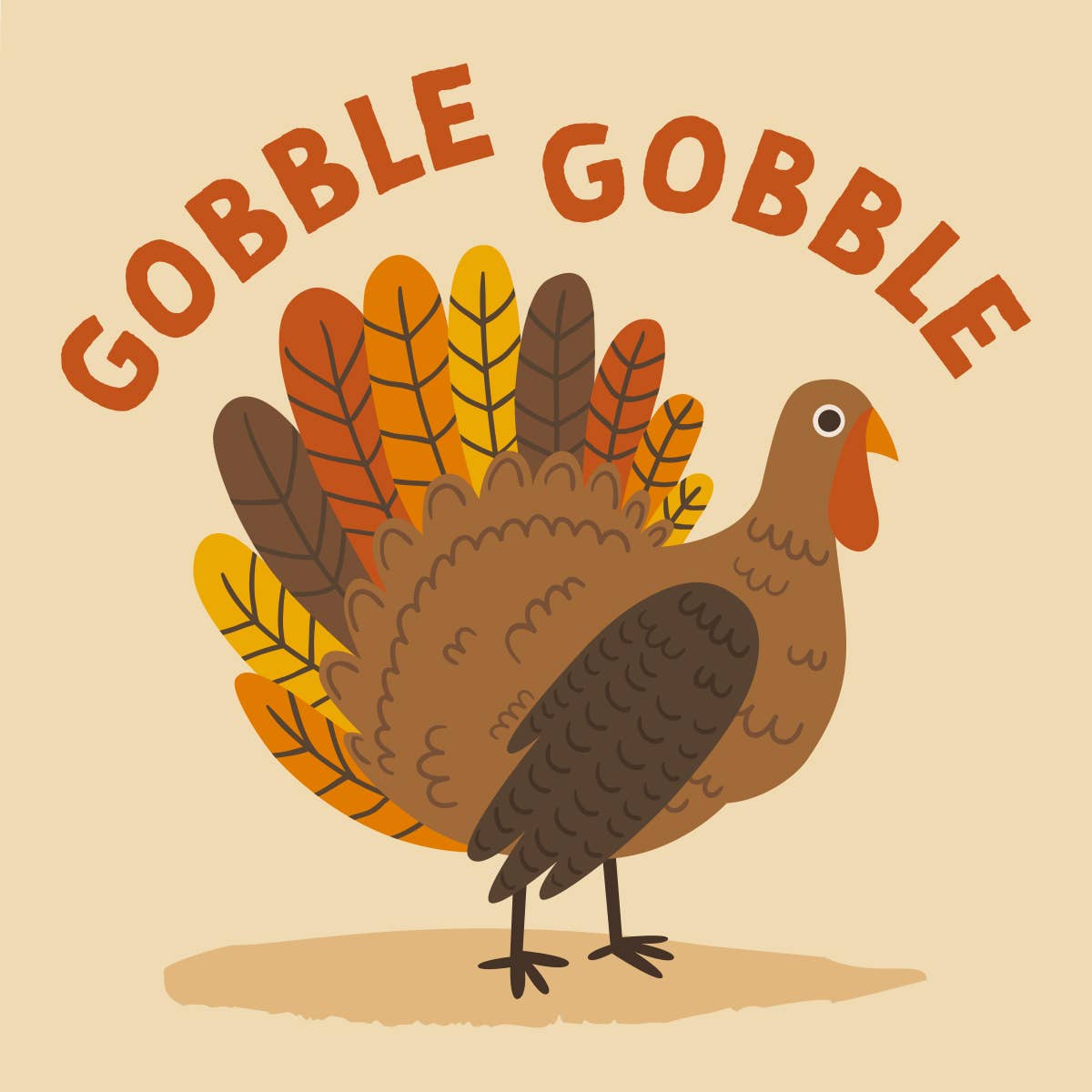 Gobble Gobble Cocktail Napkins - 20ct