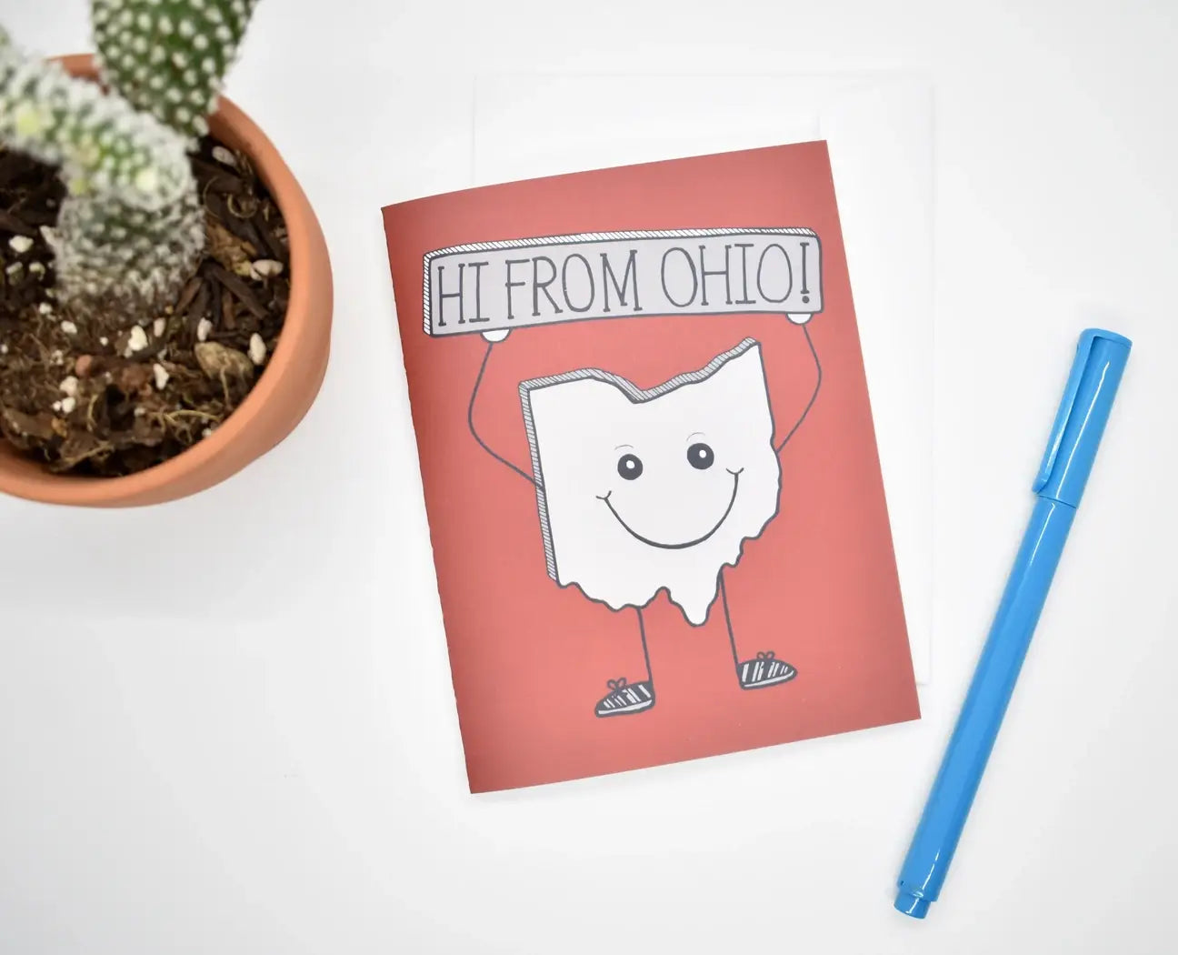 Hi from Ohio Card