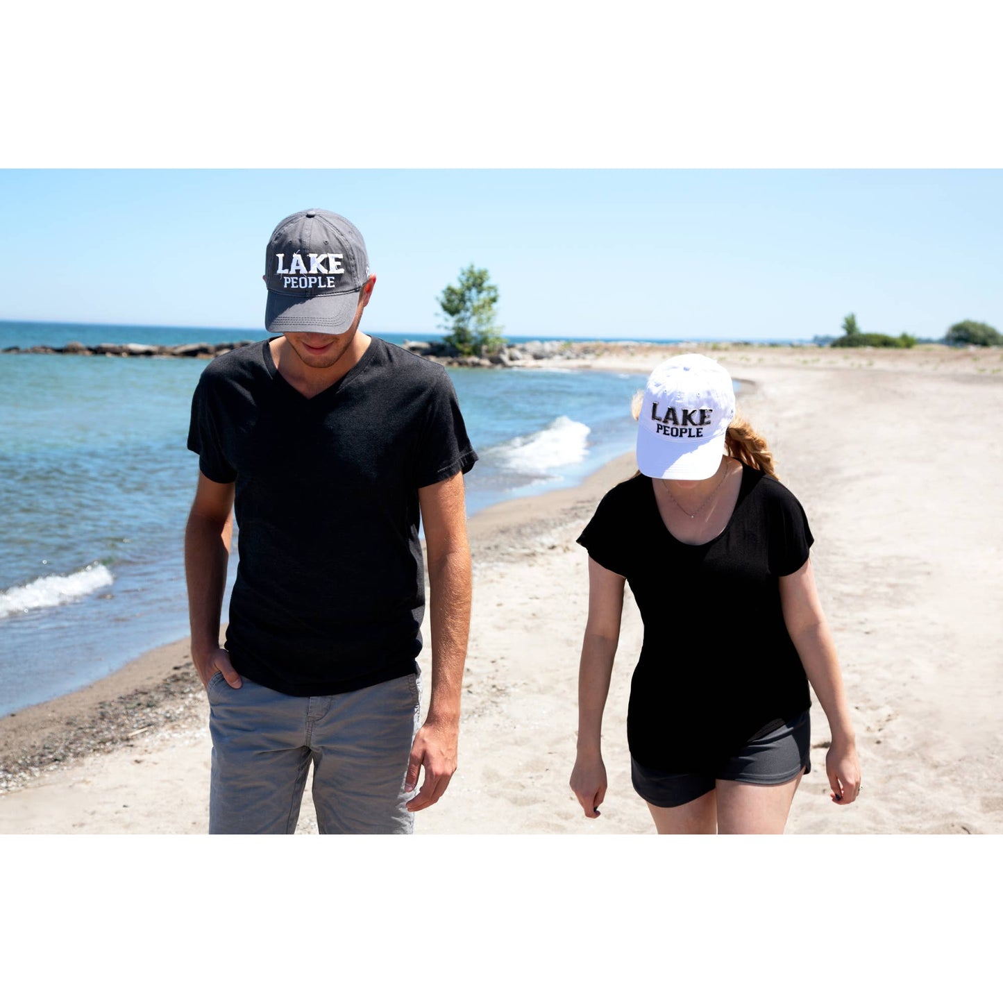 Lake People - GREY Adjustable Hat