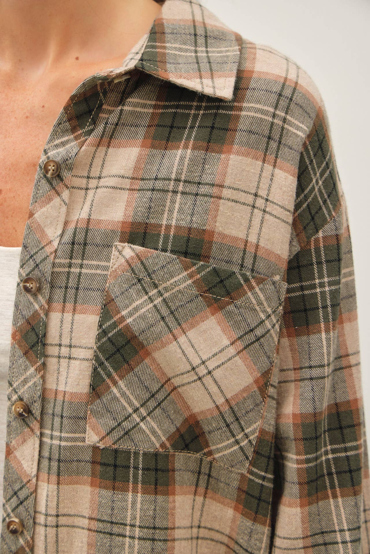HUNTER PLAID FLANNEL SHIRT