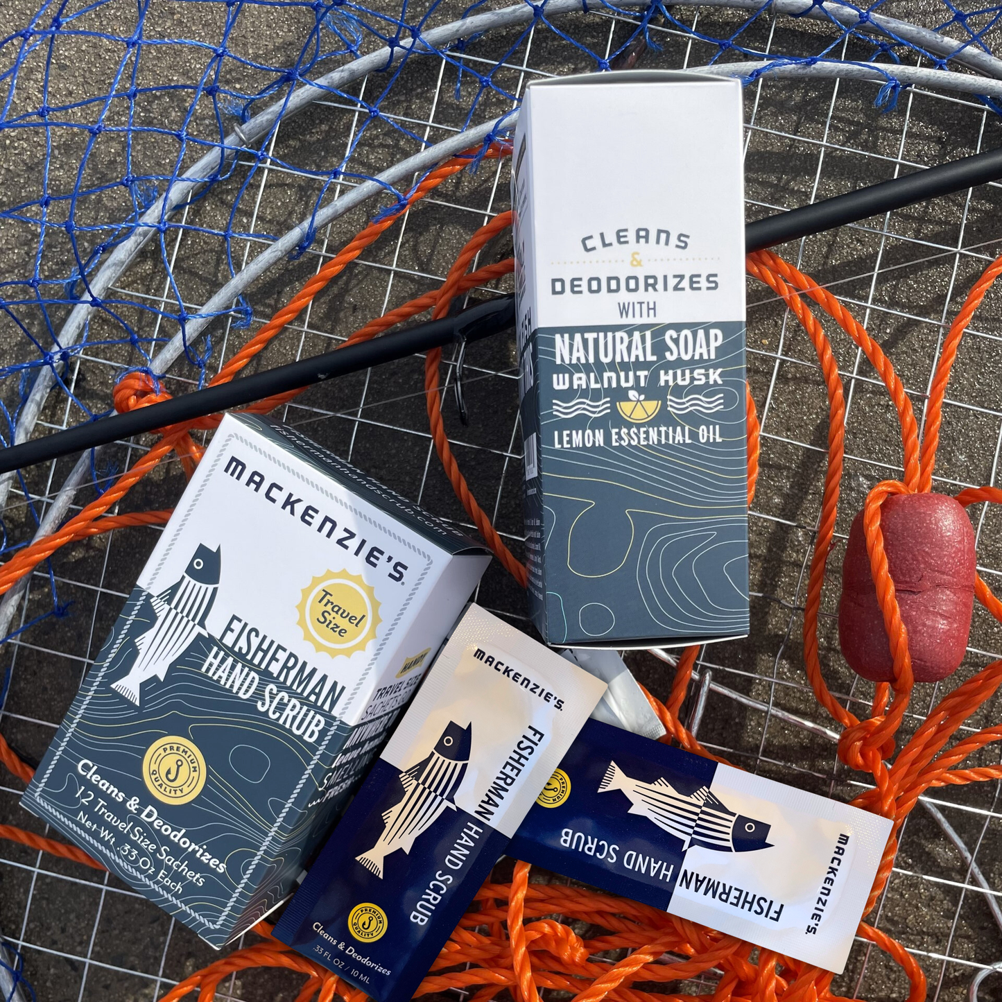 Fisherman Hand Scrub Packets