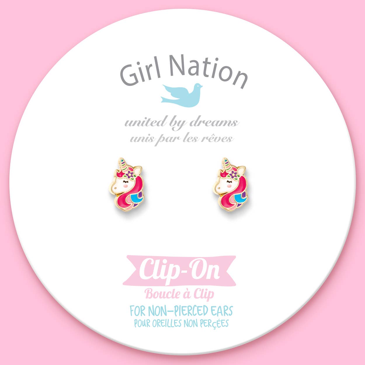 Unicorn Dreams - Clip On Earrings