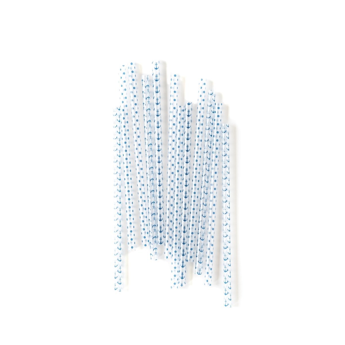 Nautical Anchor Reusable Straws